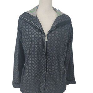 Obermeyer Women's Bria Ski Jacket Snowboard With Hood Black Full Zipper Size 8